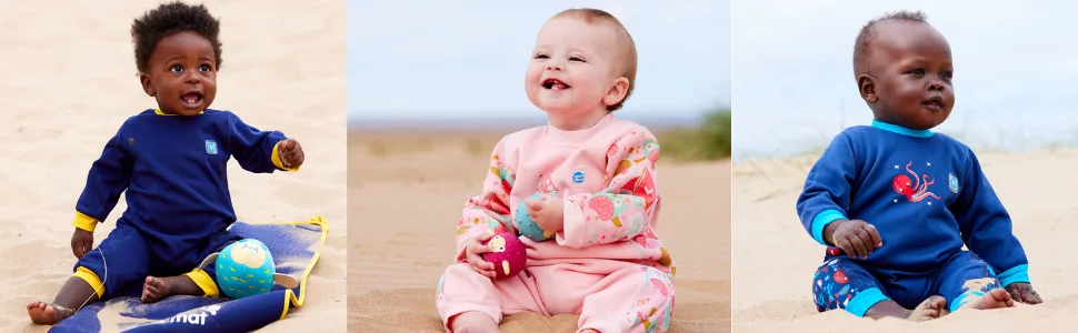 Splash About Warm in One Baby Wetsuit 12-24 Months Up & Away - Warm In One