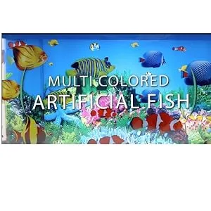 Lightahead Artificial Tropical Fish Aquarium Decorative Lamp Virtual Ocean in Motion Marine Life A - Aquarium Lamp