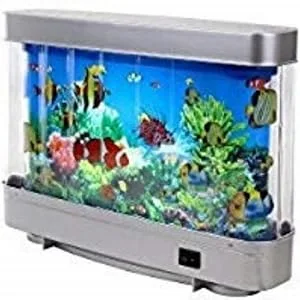 Lightahead Artificial Tropical Fish Aquarium Decorative Lamp Virtual Ocean in Motion Marine Life A - Aquarium lamp