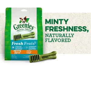 GREENIES Fresh Natural Dental Dog Treats, 12 oz. Pack 43 Count (Pack of 1) - unspecified