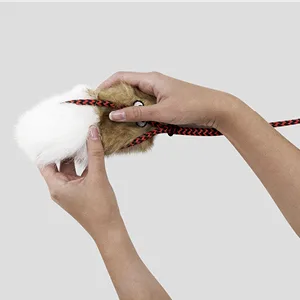 Outward Hound Interactive Dog Training Toys and Agility Kits Blue Tail Teaser Wand - image