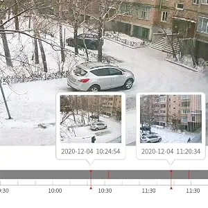 Smart Security Camera 360 for Home Pet Dog Cat Video Surveillance Night Vision Two Way Audio (Black-M1 1080P) (White-M1) - product information 8