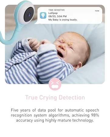 Lollipop Exchangeable Outer 30cm(Cotton Candy) Outer for Lollipop Baby Monitor (Cotton Candy, 30 cm Extended) - cut 3