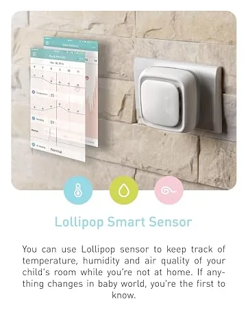Lollipop Exchangeable Outer 30cm(Cotton Candy) Outer for Lollipop Baby Monitor (Cotton Candy, 30 cm Extended) - cut 9