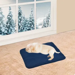 Pet Heating Pad, Electric Heating Pad for Dogs and Cats Indoor Warming Mat with Auto Power Off M:18" x 18" - product information 11