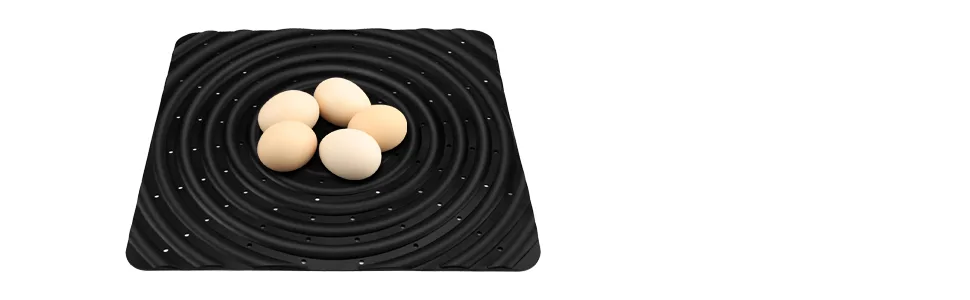 DenForste Washable Nesting Pads Chicken Nesting Boxes Chicken Bedding for Chicken Coop 6pack-Black - product information 1