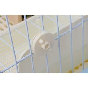 RUBYHOME Potty Trainer Corner Litter Box Pet Pan Bedding Small Animal, Rabbit Hamster Guinea Pig Ferret Gerbil Chinchilla - Multiple buttons