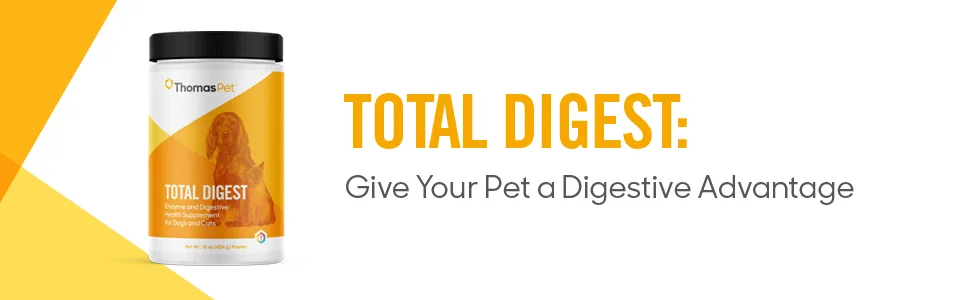 Thomas Labs Total Digest (110-1711-P03) - Total Digest: give your pet a digestive advantage-digestive enzymes for dogs with diarrhea