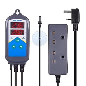Inkbird Heating Thermostat Aquarium Reptile Submersible Probe Sensor ITC306T Relay Digital Greenhouse Temperature Controller Dual Stage Timer Switch Only Heat Plug Outlet No Cooling - product information 16
