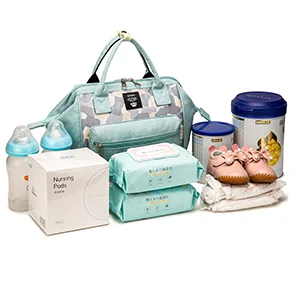 Small Diaper Bag Backpack, Mini Diaper Bag & Crossbody Diaper Tote Bag with Insulated Pocket Black - product information 3