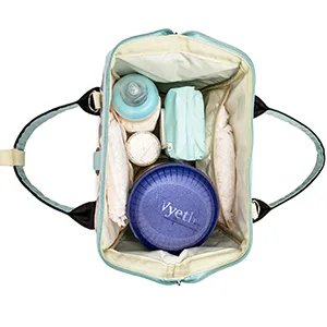 Small Diaper Bag Backpack, Mini Diaper Bag & Crossbody Diaper Tote Bag with Insulated Pocket Black - product information 4