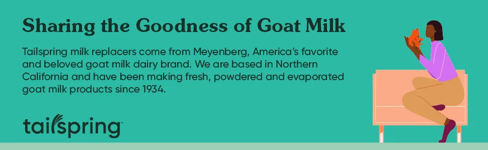 Tailspring Milk Replacer for Kittens, Powdered, Made with Whole Goat Milk 12 Ounce (Pack of 1) - product information 3