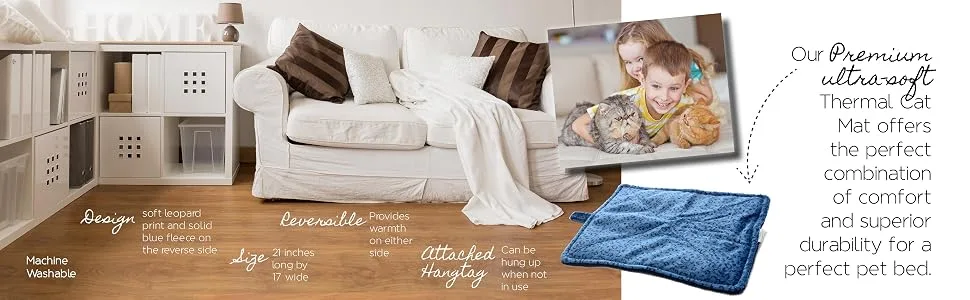 Milliard Thermal Cat Mat Small 21x17 - product information 1
