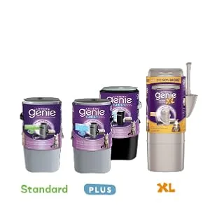 Litter Genie Standard Cat Litter Disposal System Refills- 3pk - Pails