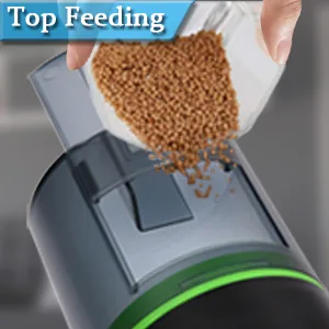 TOPBRY Automatic Fish Feeder,Upgraded Version Digital Auto Fish Turtle Feeder for Aquarium and Fish Tank, USB Rechargeable Timer Fish Feeder Fish Food Dispenser - product information 12