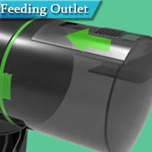 TOPBRY Automatic Fish Feeder,Upgraded Version Digital Auto Fish Turtle Feeder for Aquarium and Fish Tank, USB Rechargeable Timer Fish Feeder Fish Food Dispenser - product information 13
