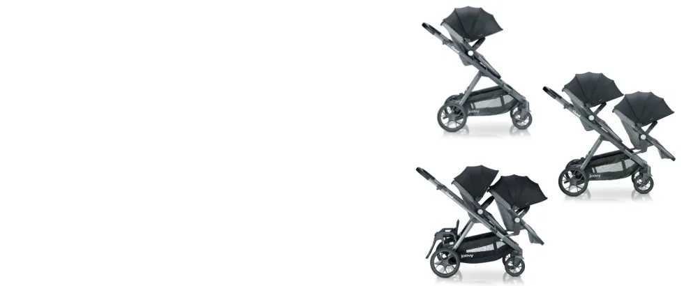 JOOVY Qool Front Adapters - configurations