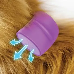 Hartz UltraGuard ProMax Flea & Tick Collar for Cats & Kittens, 2 Collars, Soft & Comfortable Flea & Tick Prevention, Purple - how does a collar work - cat promax
