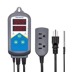 Inkbird ITC-306T Pre-Wired Electronic Heating Thermostat Temperature Controller and 24 Hours Digital Day & Night Cycle Timer Controller for Seed Germination Reptiles Hatching - product information 12