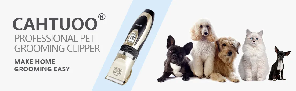 Dog Grooming Kit (Standard, Gold) Standard Gold - CAHTUOO