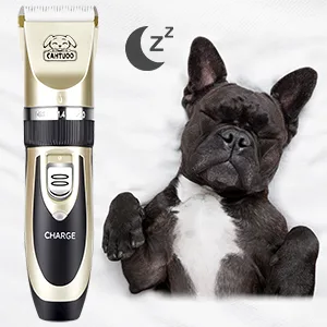 Dog Grooming Kit (Standard, Gold) Standard Gold - dog clipper+comb
