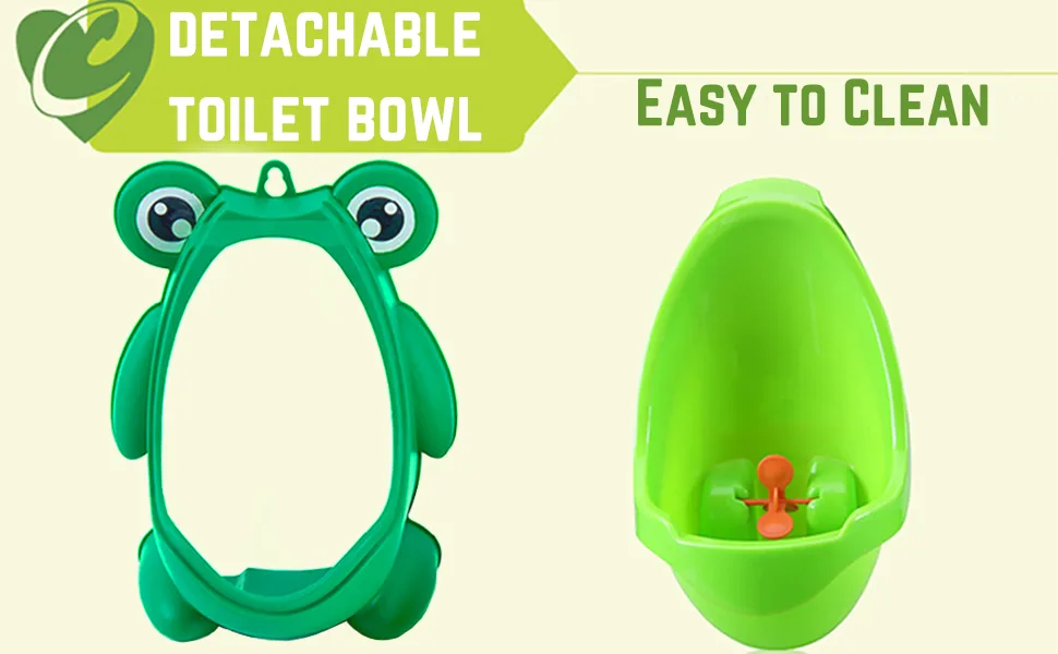 Frog Pee Training,Potty Training Urinal for Toddler Baby Boys,Frog Shape Pee Trainer with Funny Aiming Target - potty training urinal