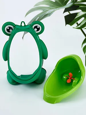 Frog Pee Training,Cute Frog Potty Training Urinal for Boys with Funny Aiming Target,Frog Shape Pee Trainer - product information 4