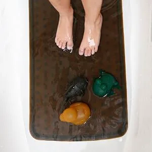 HEVEA Bath Mat Natural - baby bath mat