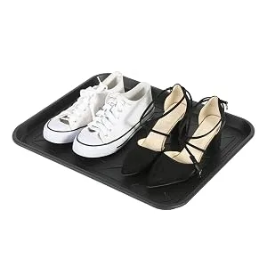 Home-Man Multi-Purpose Boot Tray Mat,Dog Bowl Tray,Waterproof for Indoor and Outdoor Floor Protection 20x15" - Multi-purpose tray