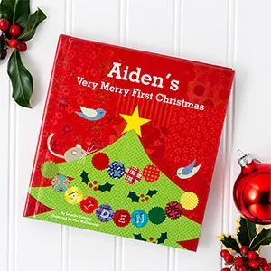 Baby's 1st Christmas - My First Christmas - Personalized Children's Book - I See Me! Hardcover - Personalized Unique Keepsake Christmas Book for Baby | Baby