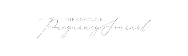 Pregnancy Journal Memory Book - Pregnancy Journals For First Time Moms (Silver) - 250 Pages - Pregnant Mom Gifts Diary Planner Tracker - silver header image