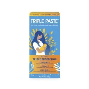 Triple Paste Diaper Rash Cream, Hypoallergenic Medicated Ointment for Babies, 16 oz - Triple Paste - Triple protection