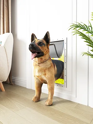 Dog Door Replacement Flaps with Screws Large - pet sliding glass door insert