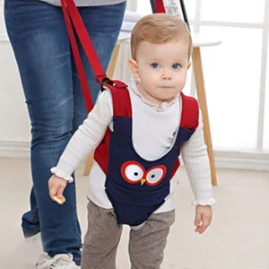 Baby Walking Harness - Handheld Kids Walker Helper - Toddler Infant Walker Harness Assistant Belt - Help Baby Walk - Child Learning Walk Support Assist Trainer Tool (Blue) - baby walker harness
