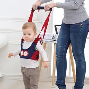 Baby Walking Harness - Handheld Kids Walker Helper - Toddler Infant Walker Harness Assistant Belt - Help Baby Walk - Child Learning Walk Support Assist Trainer Tool (Blue) - baby walking harness