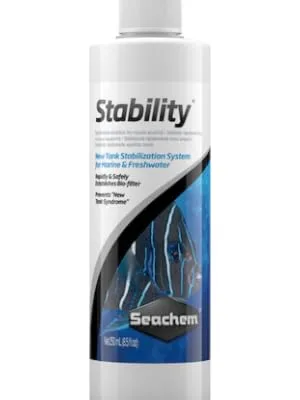 Seachem Stability Fish Tank Stabilizer - for Freshwater and Marine Aquariums 500 ml 1 - STABILITY