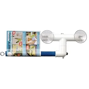Polly's Sandy Window and Shower Bird Perch, Small - Polly