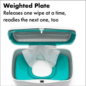 OXO Tot Perfect Pull Wipes Dispenser - Gray, 1 Count (Pack of 1) - OXO Tot Perfect Pull Wipes Dispenser
