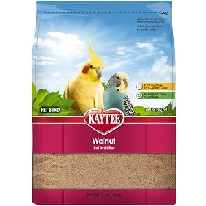 Kaytee Walnut Bedding for Pet Birds 320 Cu in (5.2 L) Standard Packaging - product information 1