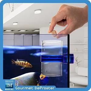 Innovative Marine Gourmet Gadget Grazer PRO - Magnetic Seaweed Feeder - defroster