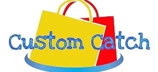 Custom Catch Personalized Baptism Baby Blanket Gift - Boy or Girl Christening - Name and Date (2 Text Lines) - Custom Catch