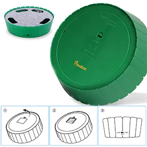 Pawaboo Cat Toy with Running Mouse, Electric Interactive Motion Cat Toy Automatic Rotating Teaser Pop and Play Hide and Seek Hunt Toy for Pet Cat Kitten Play Fun Excercise Green - product information 10