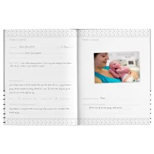 Pearhead Hello Beautiful First 5 Years Baby Memory Book with Photo Insert, Perfect Baby Keepsake, Pink, 1 Count (Pack of 1) Hello Beautiful, Pink - product information 3