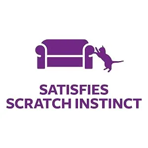 SmartyKat Scratch Up Hanging Corrugated Cat Scratchers for Cats & Kittens, Stimulating, Promotes Healthy Nail Growth Scratch Up (Catnip Infused) Single Pack - SK satisfies scratch instinct