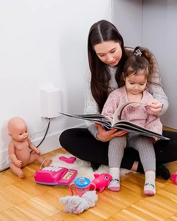 Baby Safety Outlet Cover BOX (2 Pack) Double Lock for Much Better Toddler Proofing, Easier Operation, Simple 3 Step Install with Included Screws. Provides Extra Space Inside for Plugs (2 Pack, White) 2 White - outlet cover box