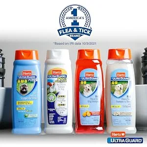 Hartz UltraGuard Rid Flea & Tick Oatmeal Dog Shampoo, Model:3270002305 - #1 shampoo