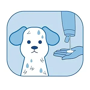 Hartz UltraGuard Rid Flea & Tick Oatmeal Dog Shampoo, Model:3270002305 - shampoo step
