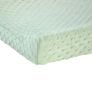 Carter's Changing Pad Cover, Solid Sage, One Size - image