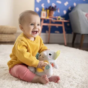 Bright Starts HugaBye Baby Musical Light Up Soft Toy Newborn+, Elephant - unspecified