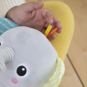 Bright Starts HugaBye Baby Musical Light Up Soft Toy Newborn+, Elephant - unspecified